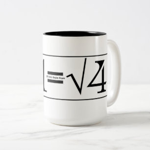Tasse 2 Couleurs Tout le génie des maths