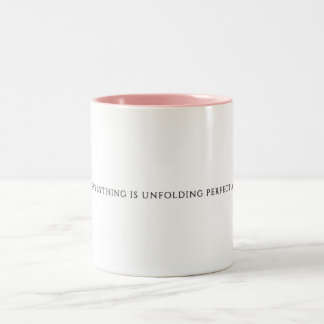 Tasse 2 Couleurs Tout se déroule parfaitement.
