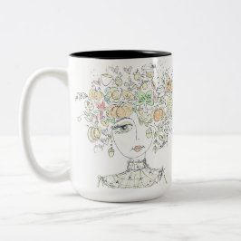 Tasse 2 Couleurs "Toutes les choses tombent"