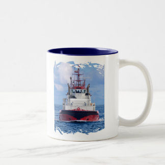 Tasse 2 Couleurs Traction subite en avant