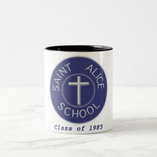 Tasse 2 Couleurs Tradition de l'école de Saint-Alice personnalisabl