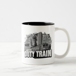 Tasse 2 Couleurs Train de devoir de Berlin