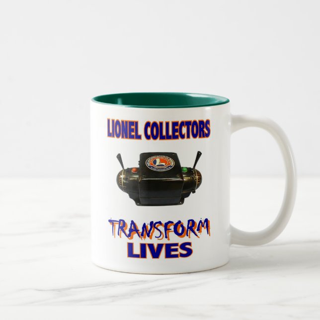 Tasse 2 Couleurs Transformateur de Lionel (Droit)