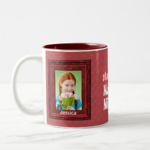 Tasse 2 Couleurs Travailleur Miracle MOM Red 2 Photo