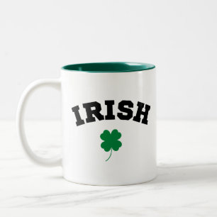 Tasse 2 Couleurs Trèfle irlandais St Patrick