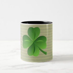Tasse 2 Couleurs Trendy Irlandais Chanceux Shamrock Classe