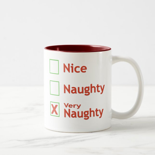 Tasse 2 Couleurs Très vilain (Droit)
