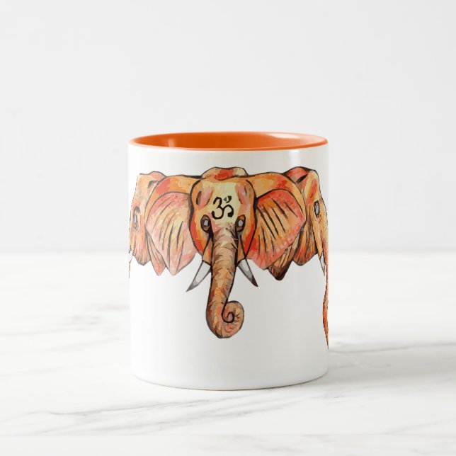 Tasse 2 Couleurs Triplephant (Centre)