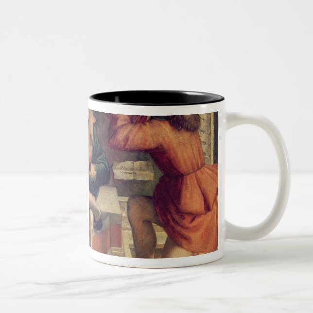 Tasse 2 Couleurs Trois musiciens d'ange (Droit)
