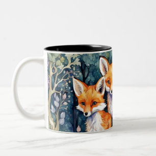 Tasse 2 Couleurs trois petits renards