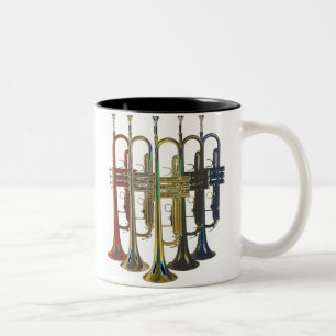 Tasse 2 Couleurs Trompette