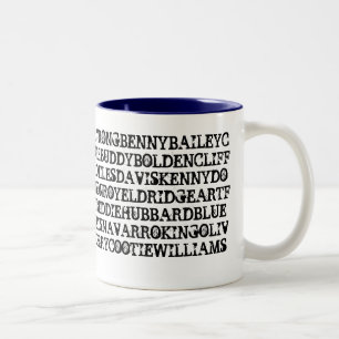 Tasse 2 Couleurs Trompettistes 1 de jazz