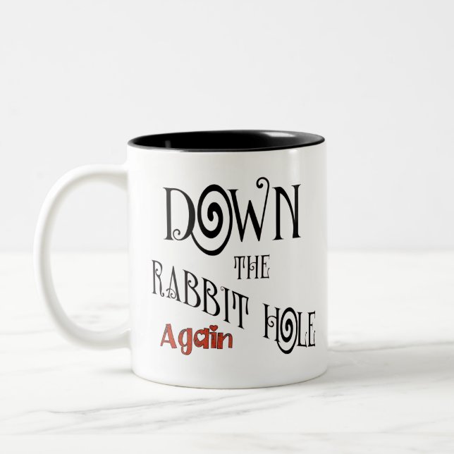 Tasse 2 Couleurs trou de lapin (Gauche)