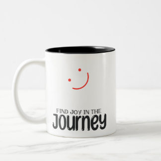 Tasse 2 Couleurs Trouvez la joie dans le voyage
