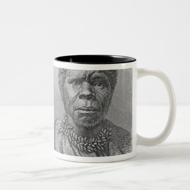 Tasse 2 Couleurs Truganina, la dernière femme tasmanienne (Droit)