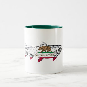 Tasse 2 Couleurs Truite de Californie