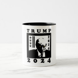 TASSE 2 COULEURS TRUMP 2024