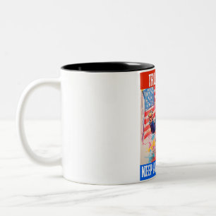 TASSE 2 COULEURS TRUMP 2024 PREND L'AMÉRIQUE EN TÊTE