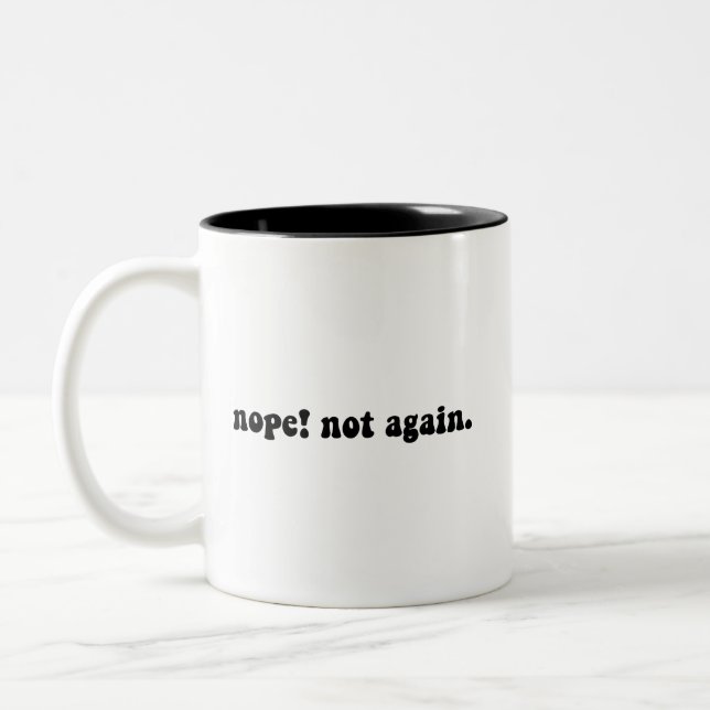 Tasse 2 Couleurs Trump - Anti Trump (Gauche)