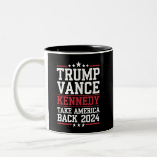 Tasse 2 Couleurs Trump Vance Kennedy Reprenez l'Amérique Encore Une