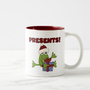 Tasse 2 Couleurs Tshirts et cadeaux père Noël Frog