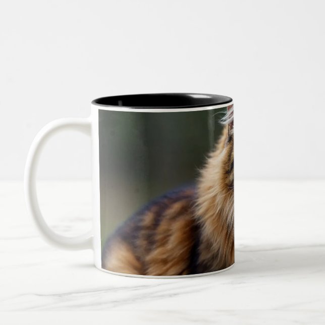 Tasse 2 Couleurs Tu Felin,Amantes de los Gatos (Gauche)