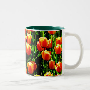 Tasse 2 Couleurs Tulipes de soleil