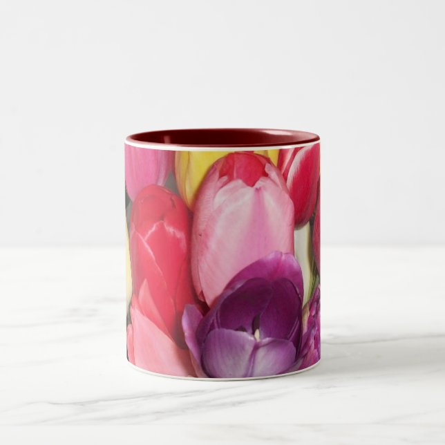 Tasse 2 Couleurs Tulips dit tout (Centre)