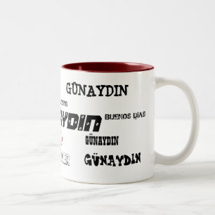 Tasse 2 Couleurs Turkiye Bardak