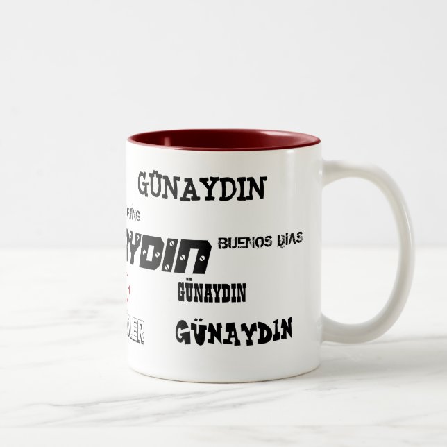 Tasse 2 Couleurs Turkiye Bardak (Droit)