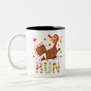 Tasse 2 Couleurs Turquie Courez Costume Thanksgiving Courir Turquie