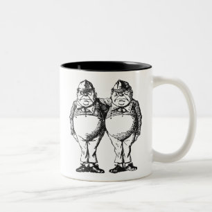 Tasse 2 Couleurs Tweedledum et Tweedledee