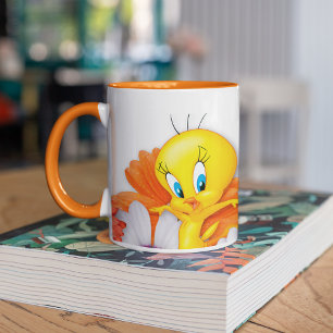 Tasse 2 Couleurs TWEETY™ avec marguerites