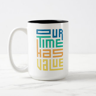 Tasse 2 Couleurs typography