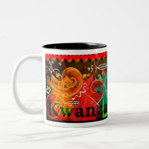 Tasse 2 Couleurs Umoja ! - Kwanzaa