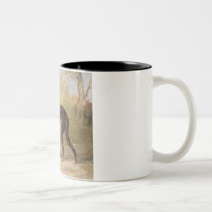 Tasse 2 Couleurs Un des lévriers de gain du Fox de ruelle de Georg