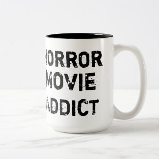 Tasse 2 Couleurs Un film d'horreur accro à la Musique blanche