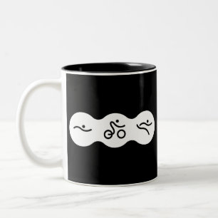 Tasse 2 Couleurs Un grand cadeau de Triathlon pour votre ami ou fam