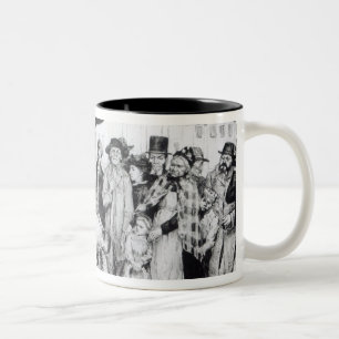 Tasse 2 Couleurs Un haut-parleur socialiste, gravé par W.Strong,