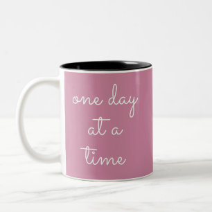 Tasse 2 Couleurs Un jour à la fois ODAAT - Les dons d'alcoolisme c