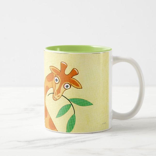 Tasse 2 Couleurs Un jour au zoo (Droit)