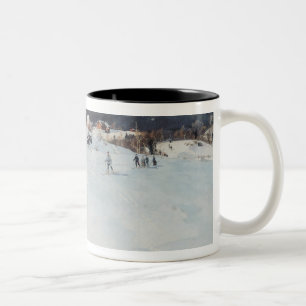 Tasse 2 Couleurs Un jour d'hiver en Norvège, 1886