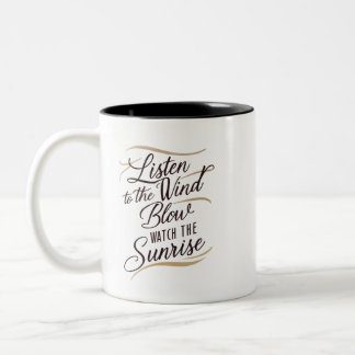 Tasse 2 Couleurs Un magnifique morceau d'art de mots avec un harmon