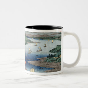 Tasse 2 Couleurs Un paysage et un paysage marin