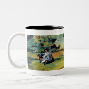 Tasse 2 Couleurs Un peintre au travail - Paul Cezanne - c1874