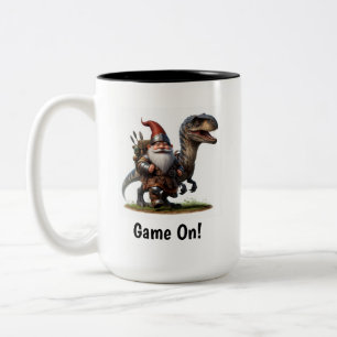 Tasse 2 Couleurs Un petit guerrier nome Poster avec son dragon