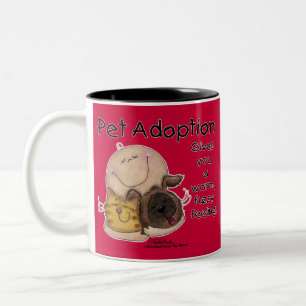 Tasse 2 Couleurs Un Sentiment Chaud Et Fou !