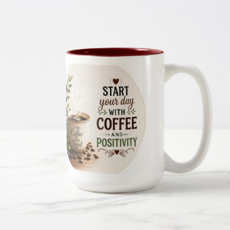 Tasse 2 Couleurs Un thème café cosy
