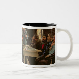 Tasse 2 Couleurs Un tribunal d'arrondissement, 1888