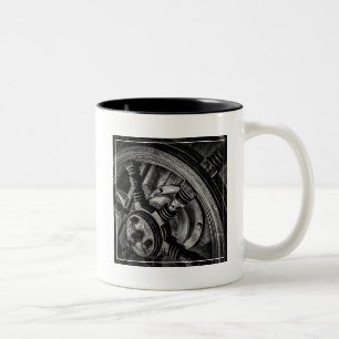 Tasse 2 Couleurs Une barre des bateaux